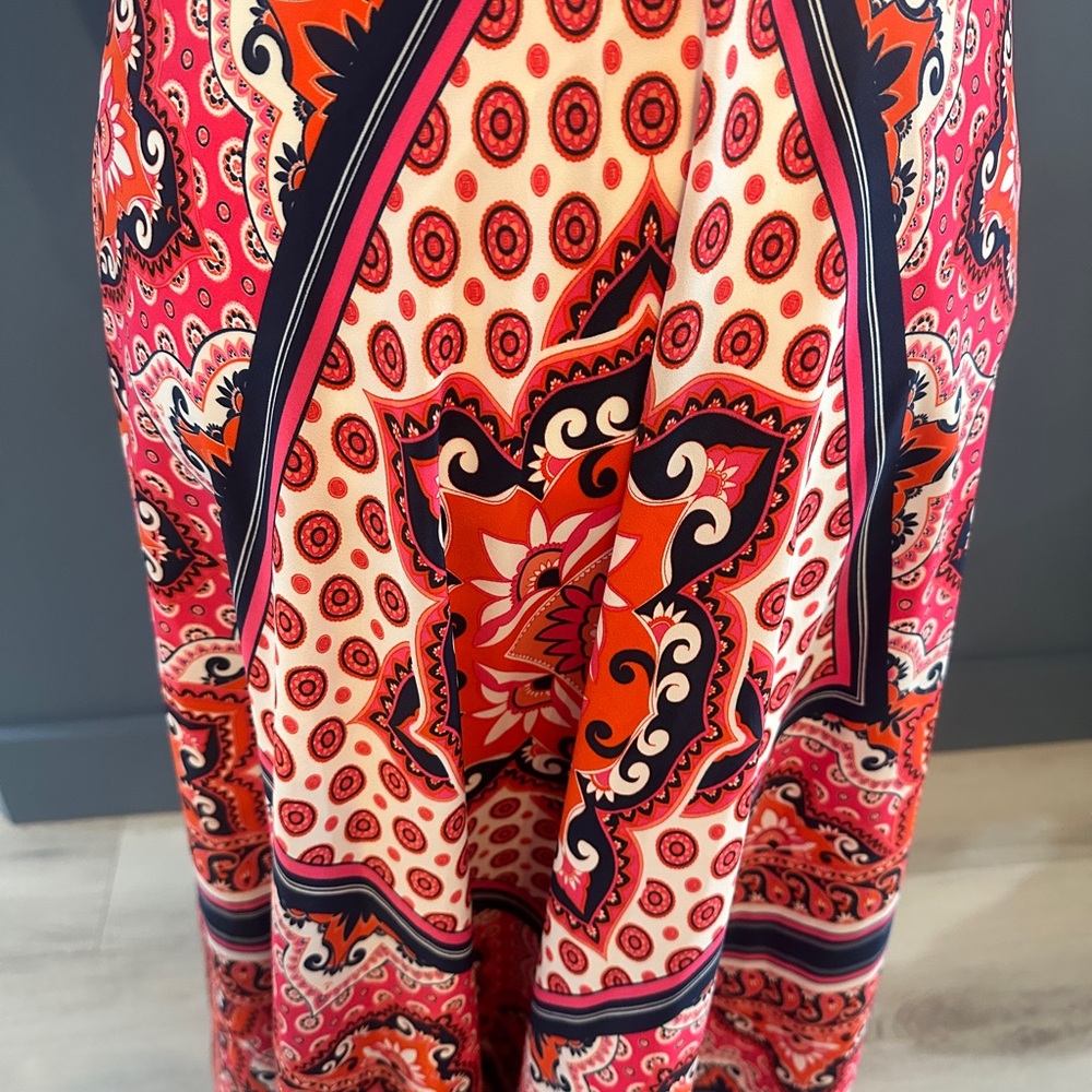 Eliza J Black and Pink Maxi Skirt - Picture 5 of 6